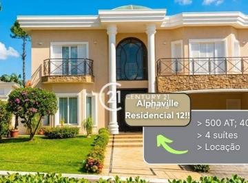 06ae8fc773689bd5918eb15df2fdc3e96cad2f25 · Casa com 4 dormitórios para alugar, 400 m² por R$ 20.000,00/mês - Alphaville 12 - Santana de Parnaíb