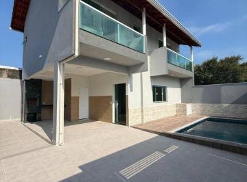 ba03b38e5eeb3c7cbfb3411561c138b9836bcd36 · 500 metros da praia, sobrado novo, 3 quartos com piscina, 119 m² por R$ 749.000 - Vila Atlântica - M