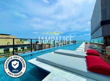 Apartamento · 34m² · Flat Garden em Tambaú a 100 metros da praia