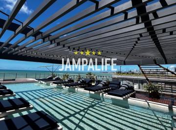 Apartamento · 31m² · 1 Quarto · Flat pé na areia no Jardim Oceania