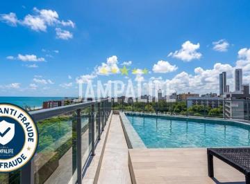 Apartamento · 26m² · 1 Quarto · Flat no Bessa - Vista definitiva para o mar