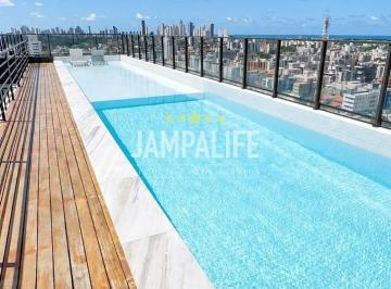 Apartamento · 74m² · 3 Quartos · 2 Vagas · APARTAMENTO VISTA MAR ANDAR ALTO