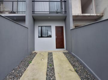 Fachada · Casa à venda e locação no Jardim Sofia, Joinville: 58,56m², 2 dormitórios e 1...