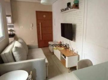 Sala · Apartamento com 2 dormitórios à venda, 44 m² por R$ 375.000,00 - Vila Curuçá - Santo André/SP