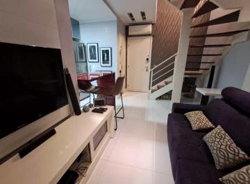 Apartamento · 60m² · 1 Quarto · 1 Vaga · Duplex Mobiliado | Gonzaga, Santos — Conforto, Design e Lazer