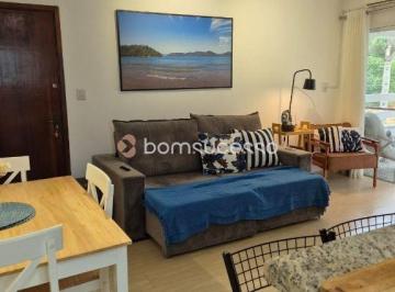 Apartamento · 61m² · 2 Quartos · 1 Vaga · Condomínio Jt - Apartamento com 2 dormitórios à venda, 61 m² por R$ 399.000 - Maranduba - Ubatuba/SP