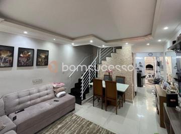 Casa · 132m² · 3 Quartos · 2 Vagas · Sobrado com 3 dormitórios à venda, 132 m² por R$ 629.900,00 - Chácara Mafalda - São Paulo/SP