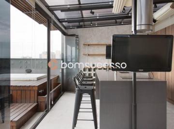 Apartamento · 78m² · 1 Quarto · 1 Vaga · Edifício Setin Downtown Brigadeiro - Cobertura com 1 dormitório para alugar, 78 m² por R$ 8.368/mês 