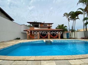 Casa · 350m² · 5 Quartos · 5 Vagas · Sobrado com 5 dormitórios à venda, 350 m² por R$ 1.150.000,00 - Cibratel II - Itanhaém/SP