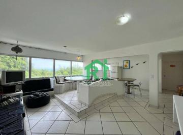 Sala · Apartamento com 2 quartos (1 suíte), 1 vaga à venda no Tombo, Guarujá