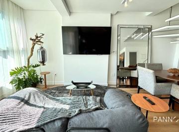 aa9f9f8246d0f08fecb7623504783396ddcd7361 · Apartamento Duplex na Praia Brava com 2 dormitórios para alugar, 94 m² por R$ 14.620/mês - Praia Bra