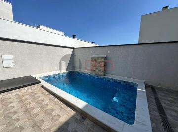 Casa · 250m² · 3 Quartos · 4 Vagas · Casa com piscina e 3 suítes no Condomínio Ibiti Reserva