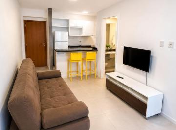 Apartamento de 1 quarto, Salvador · Apartamento Mobiliado 50m² em Ondina | 1 Suíte, bancada lavatório , box e bacia sanitária separada.