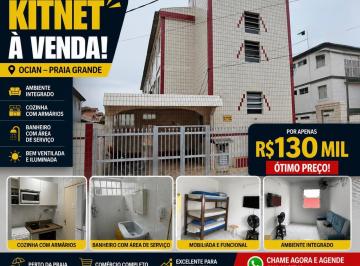 Apartamento , Praia Grande · Kitnet - venda