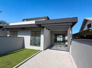 Casa · 87m² · 3 Quartos · 2 Vagas · Casa nova na Barra do Saí em Itapoá SC, 03 dormitórios e espaço de terreno nos fundos!