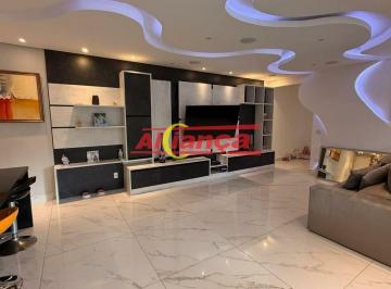 Apartamento · 116m² · 2 Quartos · 2 Vagas · Apartamento mobiliado 116m², com 2 quartos para locação em Jardim Santa Mena - Guarulhos -R$ 6.300,0