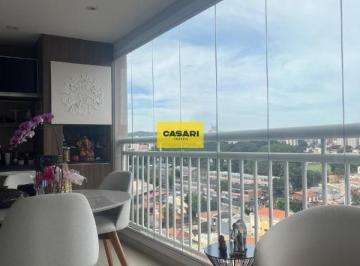 Apartamento · 156m² · 4 Quartos · 3 Vagas · Apartamento 4 quartos, 3 suites, varanda gourmet, 3 vagas, 156m2- Nova Petropolis-Sbc, Andar alto,