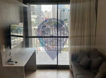 Foto 01 · Studio para locação na Vila Nova Conceição, São Paulo-SP: 1 quarto, 1 banheiro, 27m² de área!