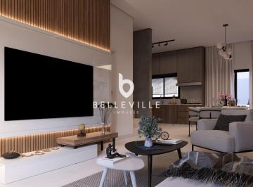 Casa · 127m² · 3 Quartos · 1 Vaga · Sobrado Novo em Condomínio à Venda, com 3 Quartos,