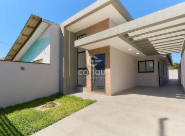 Casa · 87m² · 3 Quartos · 3 Vagas · Casa Nova com Pé-Direito de 5m à Venda na Costeira