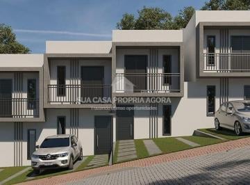 FACHADA · Venda Casas Caucaia -Cotia -2 Dormitórios-BOSQUE DAS ARVORES