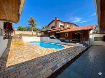 Casa · 250m² · 3 Quartos · 6 Vagas · Casa para locação em Atibaia - Jd São Nicolau - 3 suítes - piscina - ampla área livre