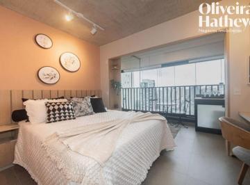 Apartamento · 25m² · 1 Quarto · Apartamento 25m² - mobiliado- 1 quarto para venda ou locação no Brooklin