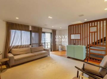 Apartamento · 250m² · 3 Quartos · 3 Vagas · Cobertura mobiliada para locação na Vila Olimpia