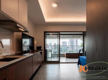 Apartamento · 35m² · 1 Quarto · Studio com 35 m², Semi mobiliado, Dormitório com armário embutido, Varanda