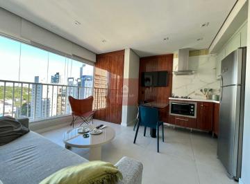 Apartamento · 38m² · 1 Quarto · 1 Vaga · Apartamento à venda no Brooklin 38m² 1 dormitório 1 vaga de garagem - Mobiliado.