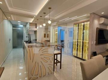 Apartamento · 84m² · 3 Quartos · 1 Vaga · Lindíssimo apartamento de 3 Dormitórios para locação no Acqua Play em Santos