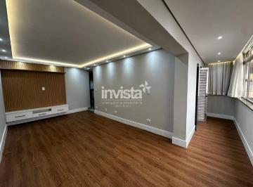 Apartamento · 90m² · 2 Quartos · Apartamento no Pé na Areia no José Menino em Santos!