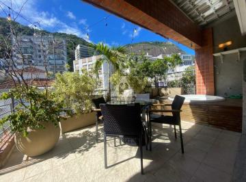 Apartamento · 154m² · 2 Quartos · 2 Vagas · Lagoa! Cobertura duplex com 2 suítes e 2 vagas de garagem na escritura.154m²