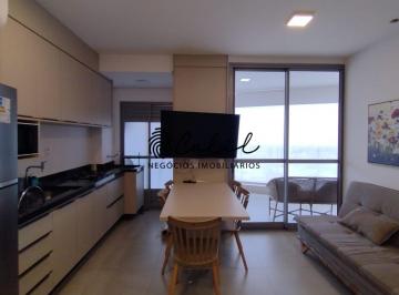 Apartamento · 49m² · 1 Quarto · 1 Vaga · Apartamento localizado no Alto da Boa Vista - Fiusa One - Mobiliado, para locação 4.000,00 - Ribeirã