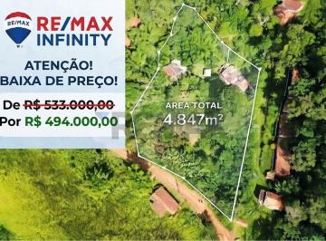 Rural · 100m² · 3 Quartos · 10 Vagas · Chácara Sustentável à Venda com 4.874m², 3 Dormitórios, Lago, Nascente e Natureza Exuberante