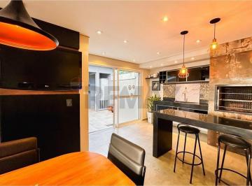 Casa · 124m² · 3 Quartos · 3 Vagas · Casa em Condomínio à Venda em Sorocaba com 3 Dormitórios, Suíte, Espaço Gourmet e 3 Vagas Chacara Sô