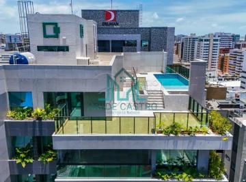Apartamento · 451m² · 4 Quartos · 4 Vagas · Apartamento Cobertura Garden, 451m², 4 Suítes, 4 Vagas e Piscina Privativa à venda na Ponta Verde - 