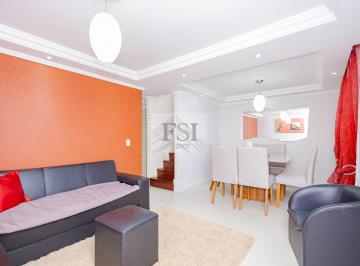 Casa · 77m² · 3 Quartos · 2 Vagas · Sobrado em Condomínio Fechado no Boqueirão Curitiba Pr.