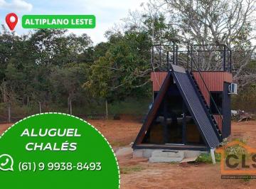 Casa · 50m² · 1 Quarto · 1 Vaga · Aluguel, chálés, Altiplano Leste - Jardim Botânico-DF
