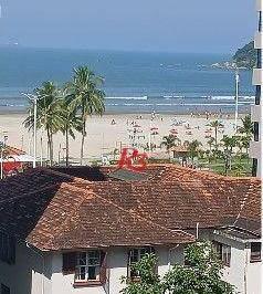 Vista da Sala · Apartamento com 1 dormitório à venda, 64 m² por R$ 300.000,00 - Itararé - São Vicente/SP