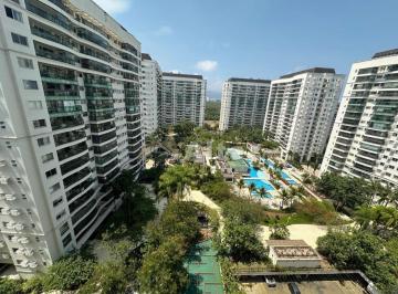 Foto 01 · Apartamento para locação na Barra Olímpica, Rio de Janeiro-RJ: 3 quartos, 1 suite, sala em dois ambi
