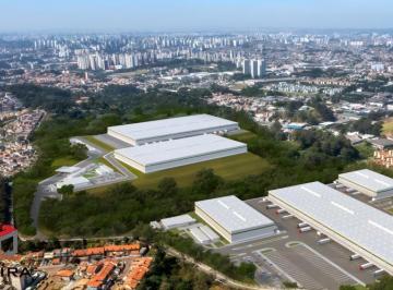 Vista aérea · Galpão para aluguel Três Marias - Taboão da Serra - SP