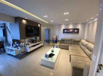 Sala · Apartamento com 3 dormitórios à venda, 126 m² por R$ 1.250.000,00 - Vila Scarpelli - Santo André/SP