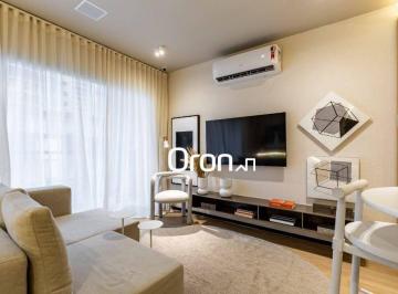 d06976e796341ef630af7bc5e47fb5af2dbe012d · Flat com 1 dormitório à venda, 43 m² por R$ 494.000,00 - Setor Bueno - Goiânia/GO