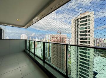 Apartamento · 101m² · 3 Quartos · 2 Vagas · Apartamento para alugar no Condomínio Maria Lavínia, em Boa Viagem – 101,29m², 3 quartos, 1 suíte e 