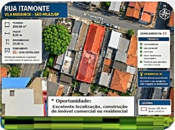 Imagem Principal · Terreno 8x25 na Vila Medeiros, ideal para construtores e investidores que priorizam projetos objetiv