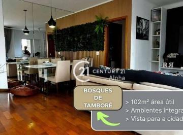 20c4d7d146e3d649ec27a93bdc3f816325e18fc3 · Apartamento com 2 dormitórios à venda, 102 m² por R$ 1.050.000,00 - Tamboré - Santana de Parnaíba/SP