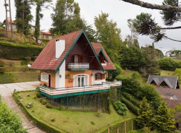 Casa de 4 quartos, Campos do Jordão · Casa em Campos do Jordão com 4 dormitórios, vista panorâmica