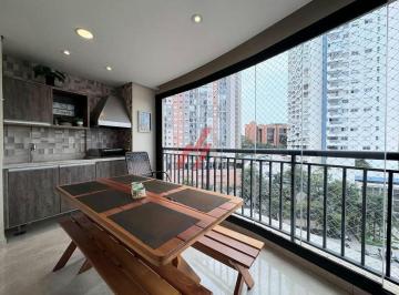 Foto 01 · Aluguel de Apartamento de Luxo em Alphaville Empresarial, Barueri-SP: 3 Quartos, 2 Suítes, 2 Salas, 