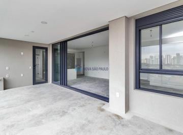 Apartamento · 151m² · 3 Quartos · 2 Vagas · Apartamento à venda no Brooklin Paulista: 3 Suítes, 5 Banheiros, Varanda Gourmet e 2 Vagas.